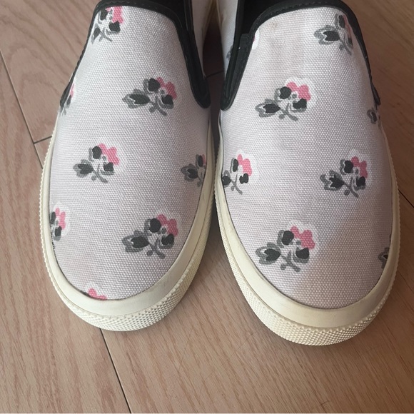 Coach Chrissy Slip On Sneaker Shoe Pink Floral Size 9 - Picture 4 of 9